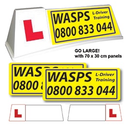 Custom Design Mini Professional Roof Sign Tri-Pak XTRA